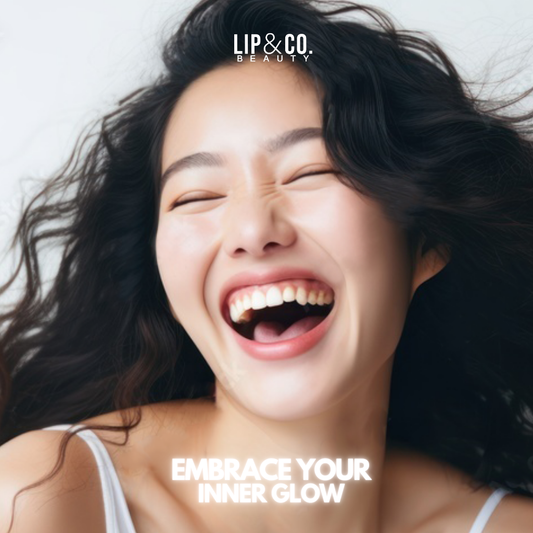 Embrace your inner glow with Lip & Co. Beauty.
